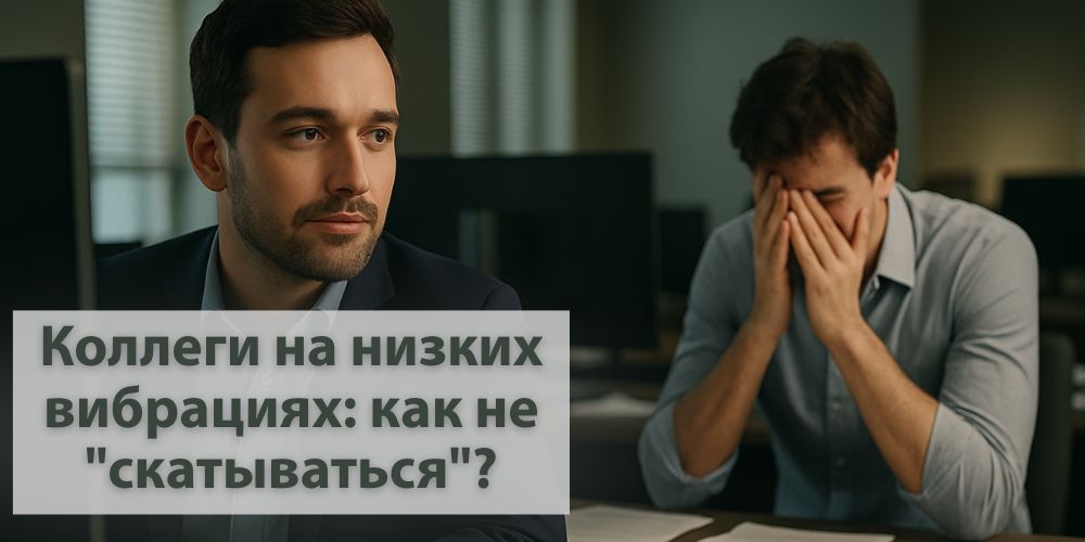 Коллеги на низких вибрациях Коллеги на низких вибрациях: как не "скатываться"?