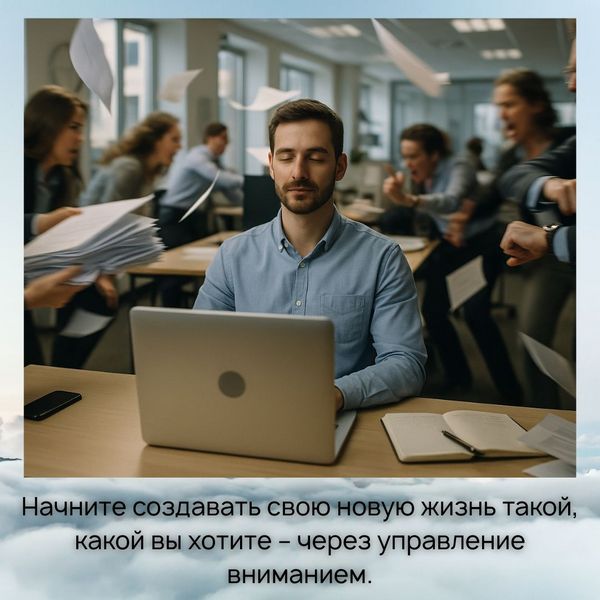 Управление вниманием Начните создавать свою новую жизнь такой, какой вы хотите – через управление вниманием.