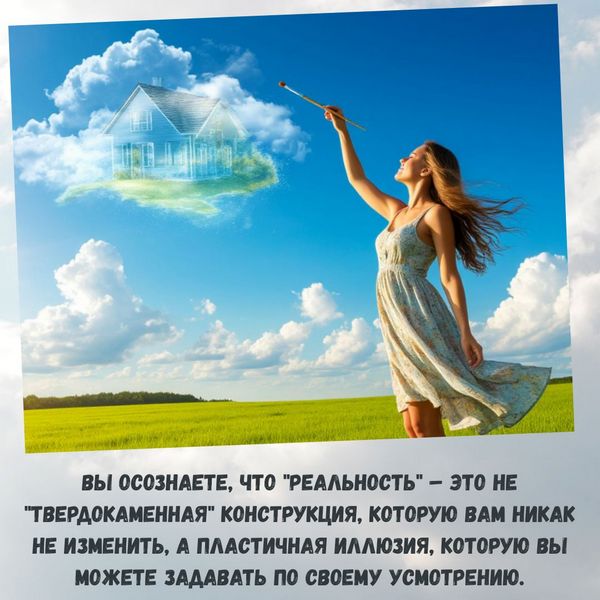 Что таоке реальность? Реальность можно задавать по своему усмотрению