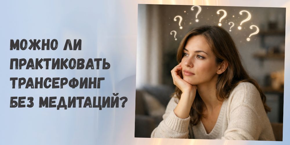 Практика Трансерфинга без медитаций возможна? Можно ли практиковать Трансерфинг без медитаций?
