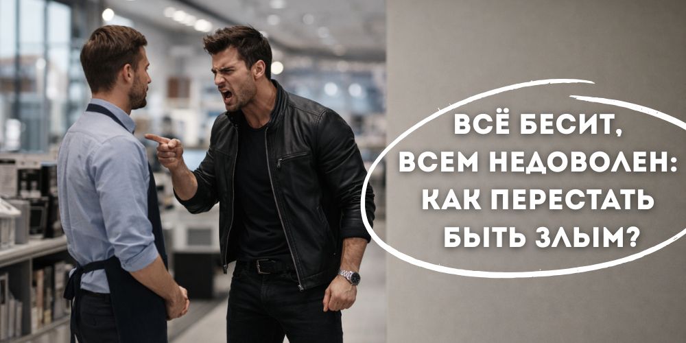 Что делать, если всё бесит "Всё бесит, всем недоволен: как перестать быть злым?"