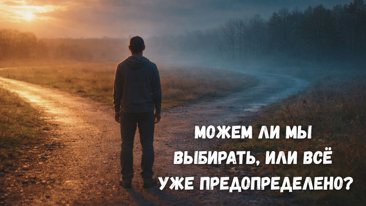 Есть ли у нас выбор Можем ли мы выбирать или всё уже предопределено