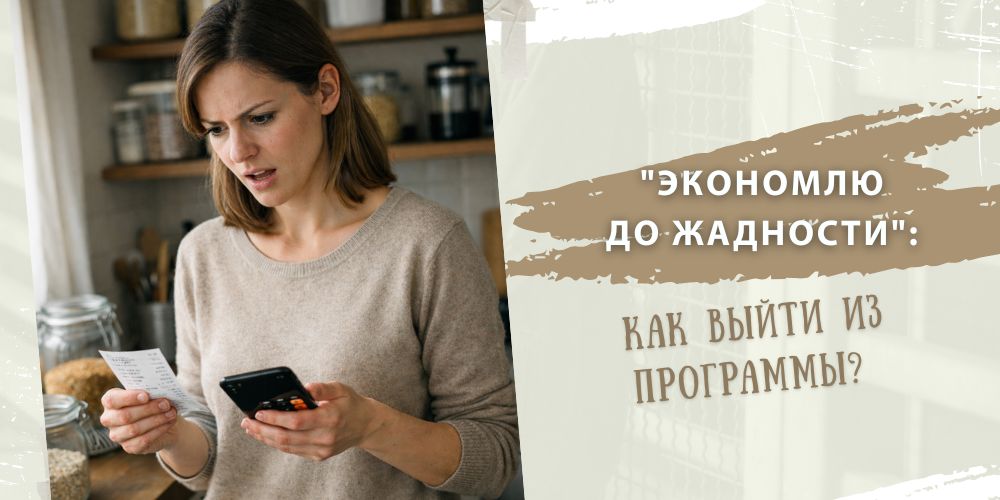 Экономия до жадности "Экономлю до жадности": как выйти из программы?