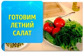 «Живые рецепты» – летний салат из спирулины + Видеорецепт