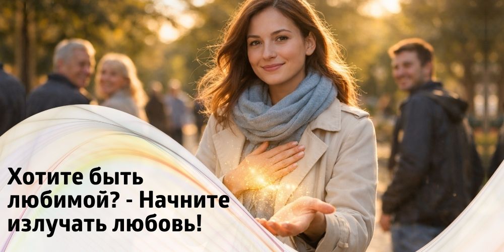 Хотите быть любимой? - Начните излучать любовь!