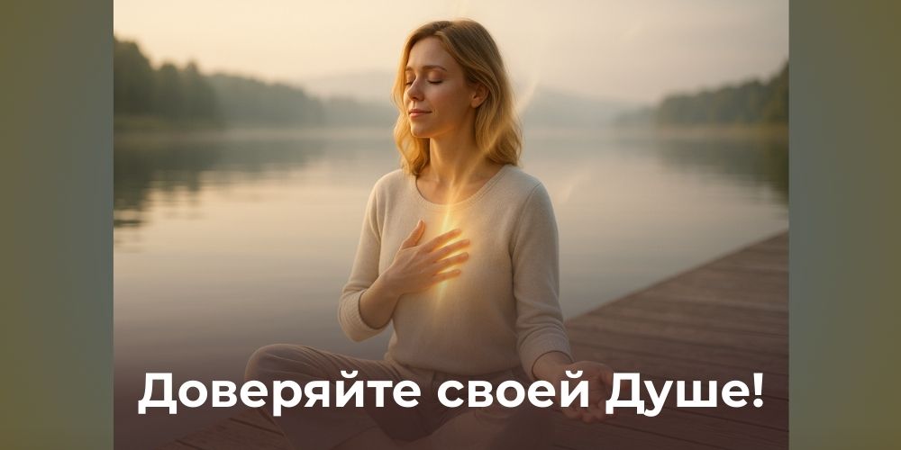 Доверьтесь своей Душе! Доверяйте своей ДушеЙ