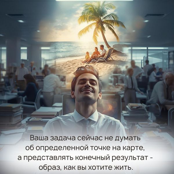 Ваша задача не думать об определенной точке