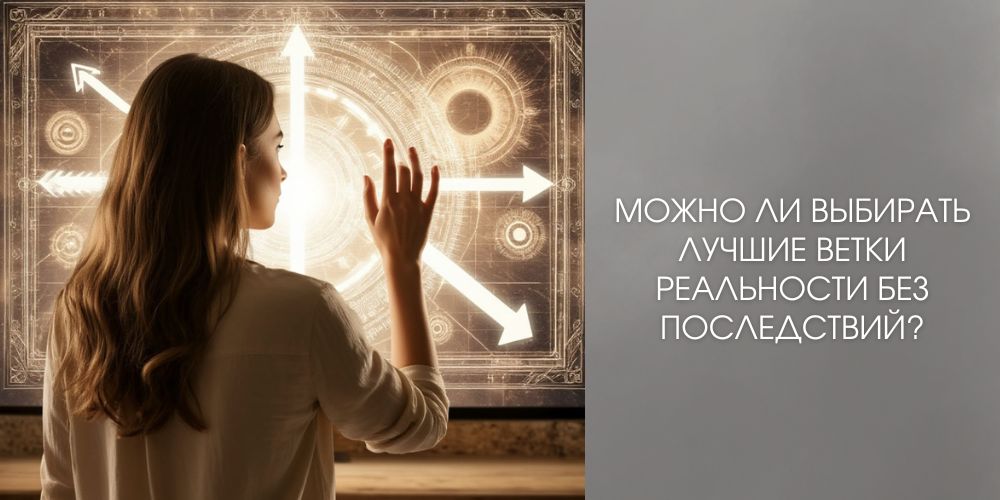 Лучшие ветки реальности Можно ли выбирать лучшие ветки реальности без последствий?