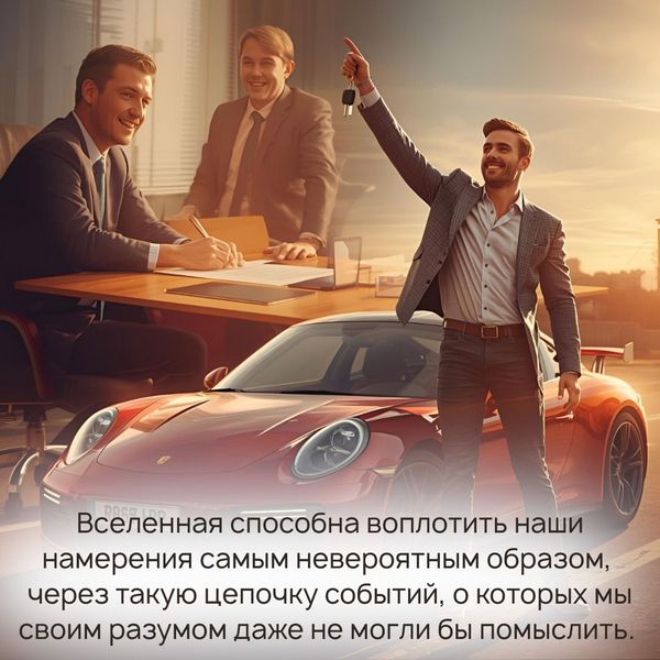 Вселенная способна воплотить намерения самым невероятным образом
