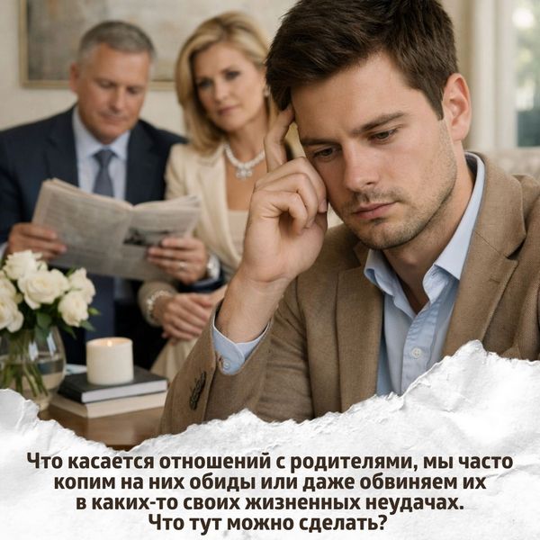 Что тут можно сделать? Осознайте, что вы пришли на эту планету и живете благодаря вашим родителям. Поэтому несмотря на все сложности, которые были между вами, искренне поблагодарите их за эту возможность – за то, что вы есть. 