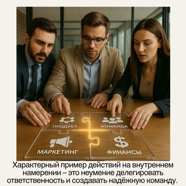 Внутреннее и внешнее намерение