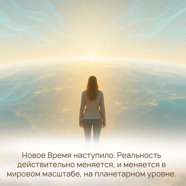 Реальность меняется на планетарном масшабе