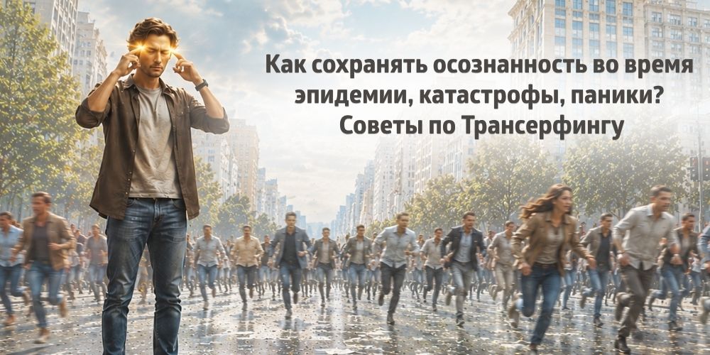 Как сохранять осознанность во время эпидемии, катастрофы, паники? Советы по Трансерфингу Как сохранять осознанность во время эпидемии, катастрофы, паники? Советы по Трансерфингу