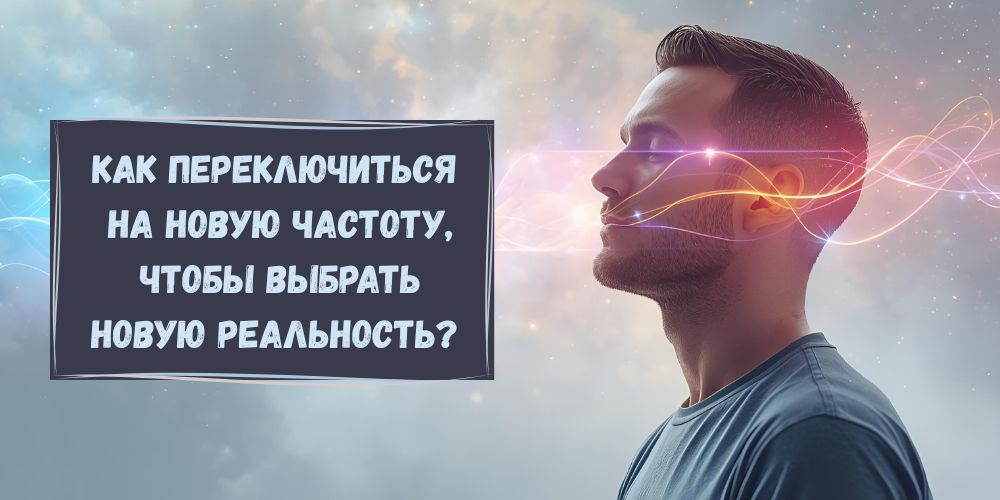 Как переключиться на новую частоту, чтобы выбрать новую реальность? 