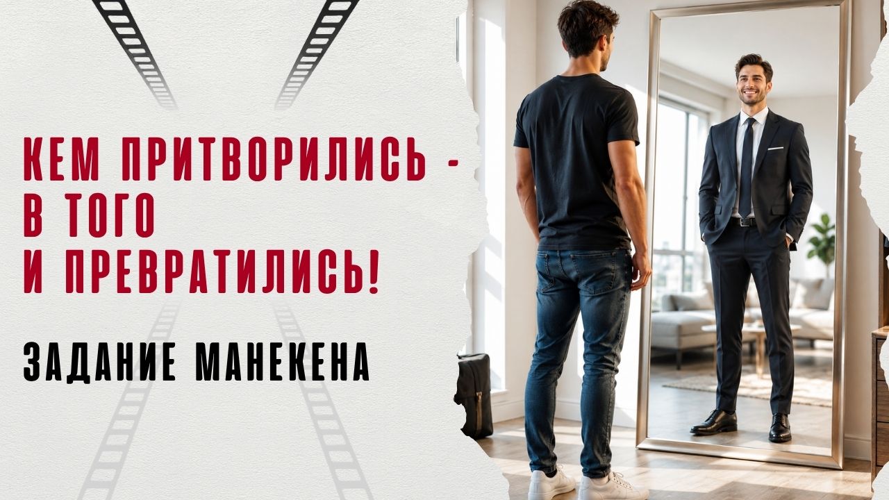 Кем притворились в того превратились Кем притворились – в того и превратились! Задание манекена