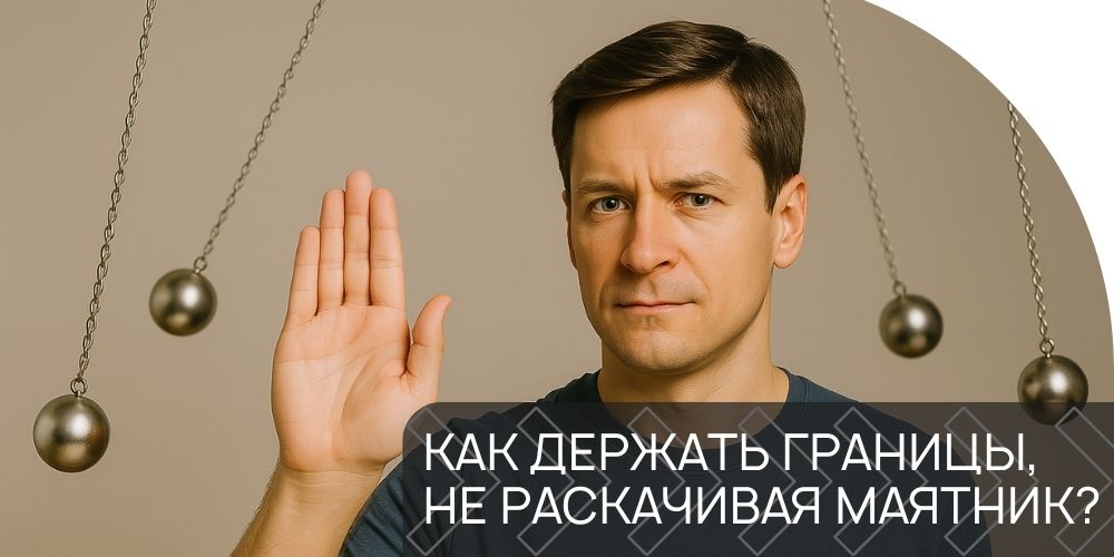 Как держать границы, не раскачивая маятник?