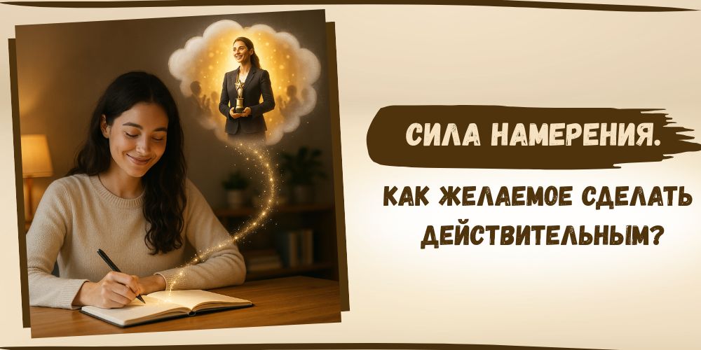 Как желаемое сделать действительным? Сила намерения. Как желаемое сделать действительным?
