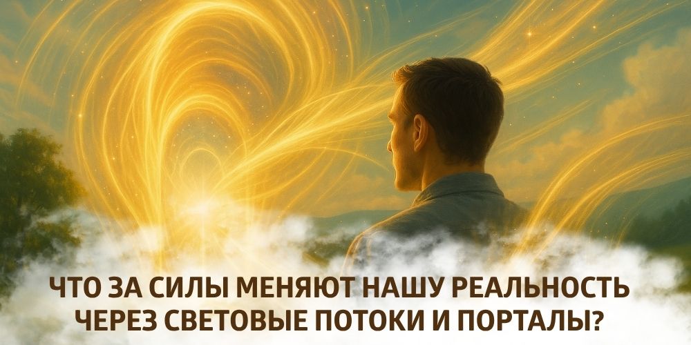 Что за силы меняют нашу реальность через световые потоки и порталы?