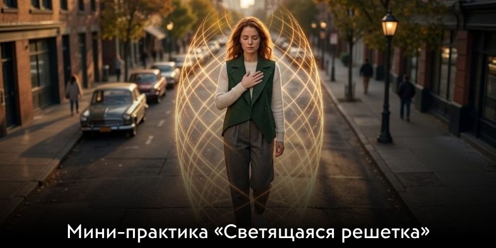 Мини-практика «Светящаяся решетка»
