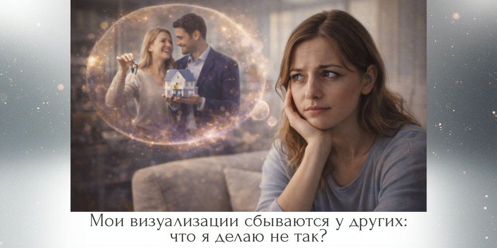 Мои визуализации сбываются у других: что я делаю не так