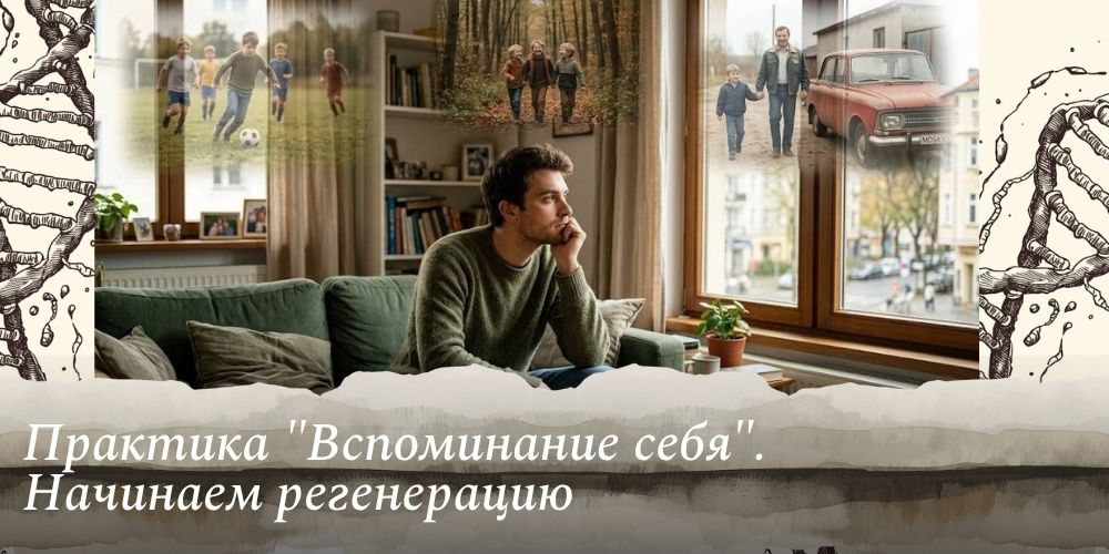 Практика "Вспоминание себя". Начинаем регенерацию