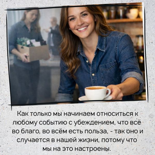 В вашей жизни наверняка неоднократно происходили события, которые казались вам плохими и даже ужасными. Вам хотелось их исправить или отменить, вы переживали по этому поводу. Но прошло время, и вы увидели, что это событие было благом для вас.