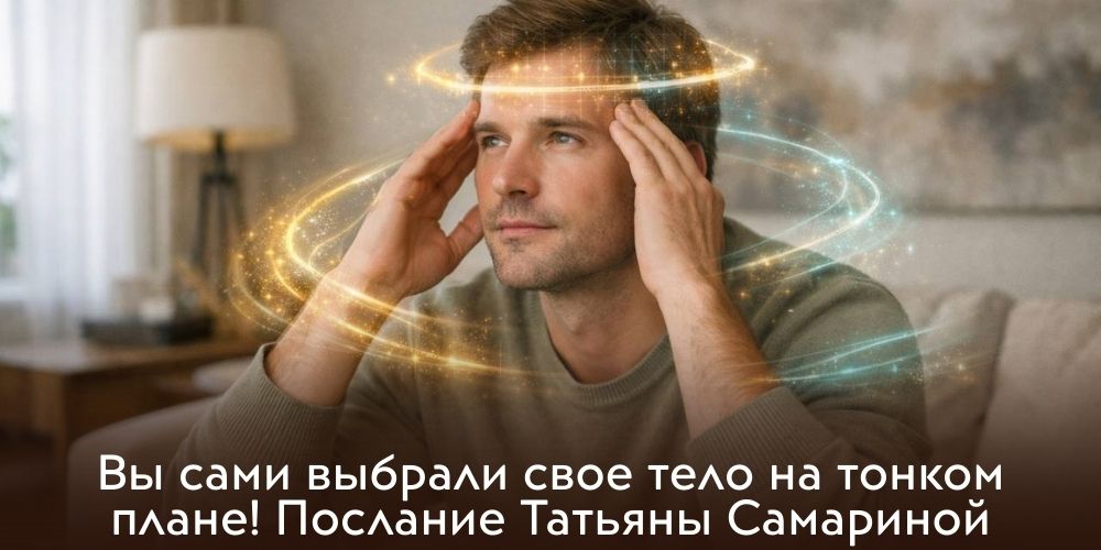 Вы сами выбрали свое тело на тонком плане! Послание Татьяны Самариной