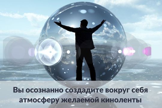 Создадите вокруг себя атмосферу желаемой киноленты