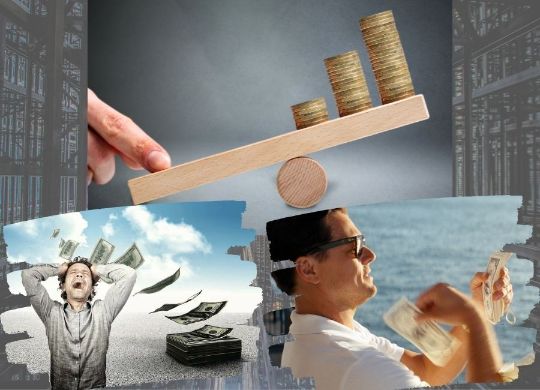 Отношение к деньгам у большинства людей похоже на «эмоциональные качели».