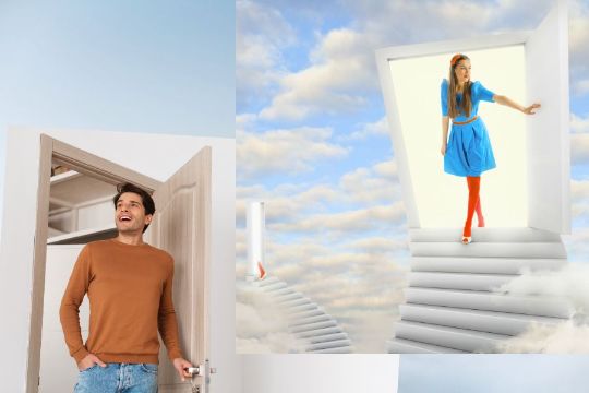 Есть и другая стратегия - использовать силу внешнего намерения, чтобы попасть туда, куда вам нужно.